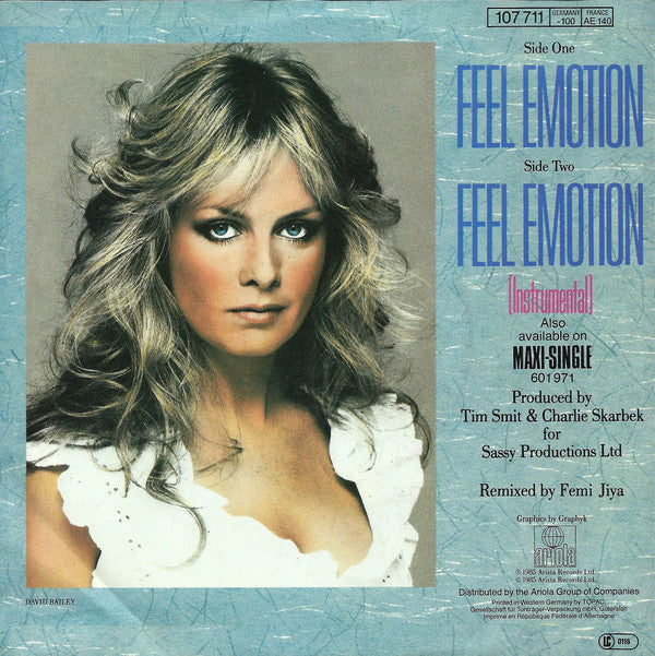 Twiggy (2) : Feel Emotion (7", Single)