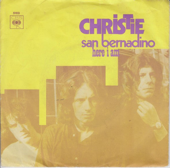 Christie : San Bernadino (7", Single, 4-p)