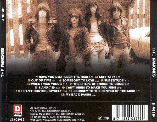 Ramones : The Ramones (CD, Album)