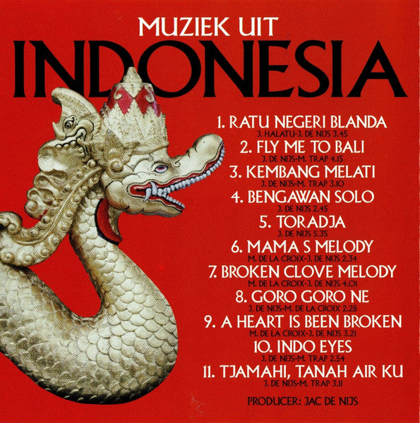 Maurice De La Croix : Muziek Uit Indonesia (CD)