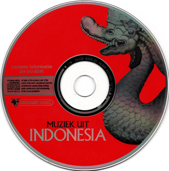 Maurice De La Croix : Muziek Uit Indonesia (CD)