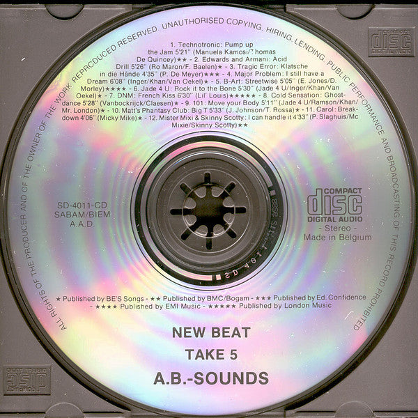 Various : New Beat - Take 5 (CD, Comp)