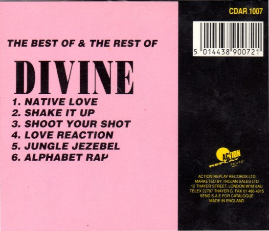 Divine : The Best Of & The Rest Of (CD, Comp)