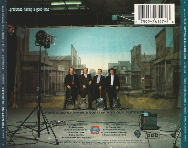 The Notting Hillbillies : Missing... Presumed Having A Good Time (CD, Album)