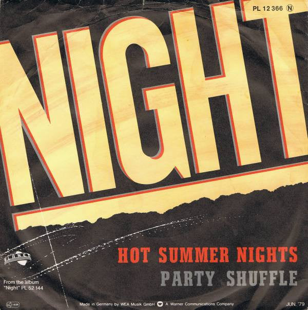 Night : Hot Summer Nights (7", Single)