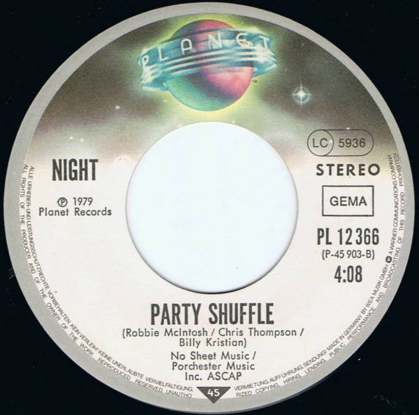 Night : Hot Summer Nights (7", Single)