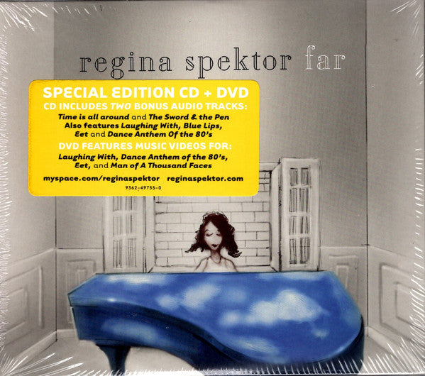 Regina Spektor : Far (CD, Album + DVD-V, NTSC + S/Edition)