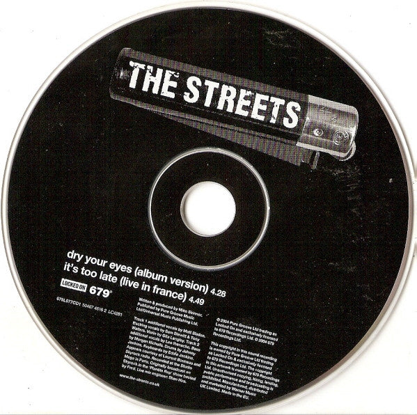 The Streets : Dry Your Eyes (CD, Single, CD1)