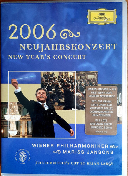 Wiener Philharmoniker • Mariss Jansons : Neujahrskonzert 2006 • New Year's Concert 2006 (DVD-V, Multichannel, NTSC)
