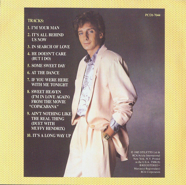 Barry Manilow : Manilow (CD, Album)