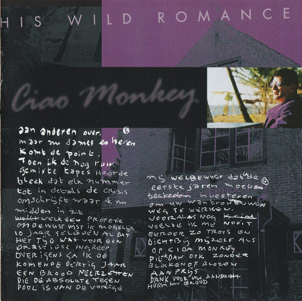Herman Brood & His Wild Romance : Ciao Monkey (CD, Album)