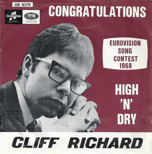 Cliff Richard : Congratulations (7", Single)