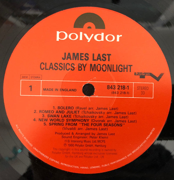 Orchester James Last : Classics By Moonlight (LP, Album)