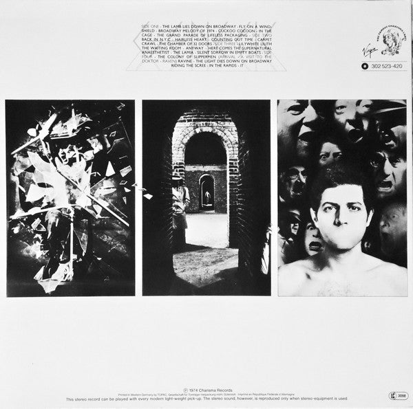 Genesis : The Lamb Lies Down On Broadway (2xLP, Album, RE, Gat)