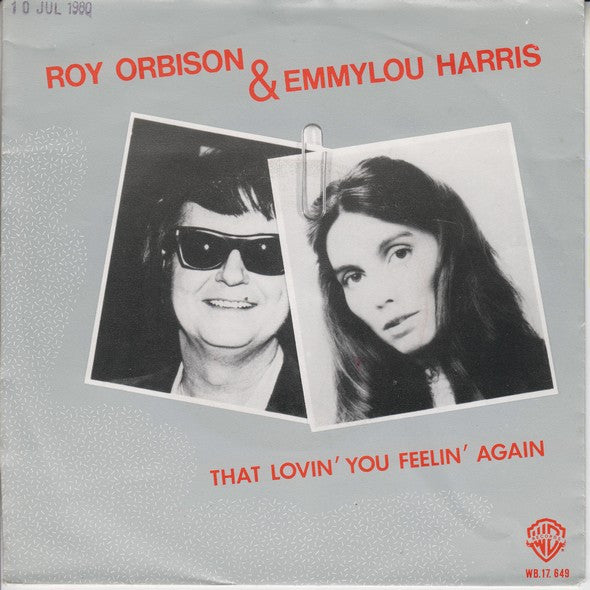 Roy Orbison & Emmylou Harris / Craig Hundley : That Lovin' You Feelin' Again / Lola (7", Single)