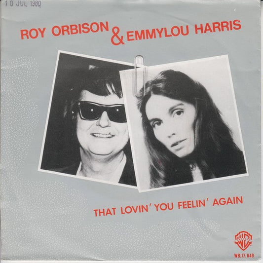 Roy Orbison & Emmylou Harris / Craig Hundley : That Lovin' You Feelin' Again / Lola (7", Single)