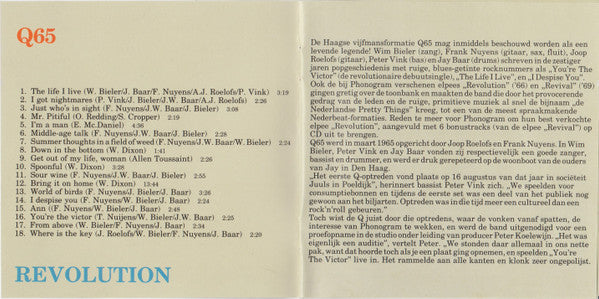 Q65 : Revolution (CD, Album, RE, FUL)