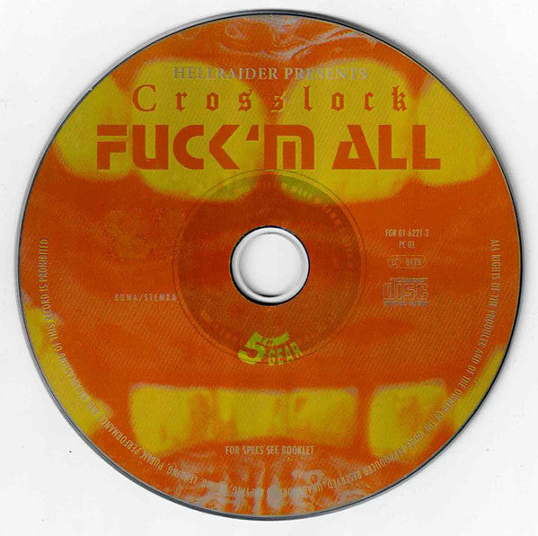 Crosslock : Fuck 'm All (CD, Album)