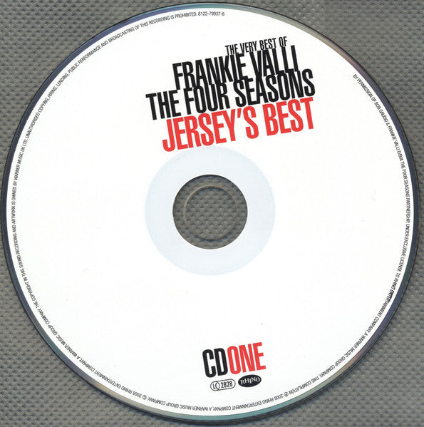 Frankie Valli, The Four Seasons : Jersey's Best (The Very Best Of Frankie Valli The Four Seasons) (2xCD, Comp, RM)