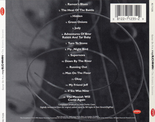 Roy Buchanan : Guitar On Fire - The Atlantic Sessions (CD, Comp, RM)