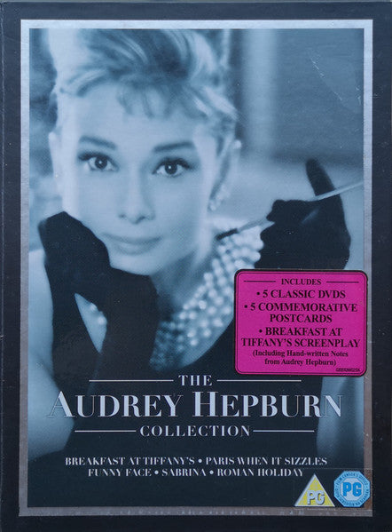 Audrey Hepburn : The Audrey Hepburn Collection (5xDVD-V, Album, Comp, PAL, Har)