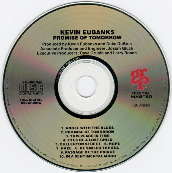 Kevin Eubanks : Promise Of Tomorrow (CD, Album)
