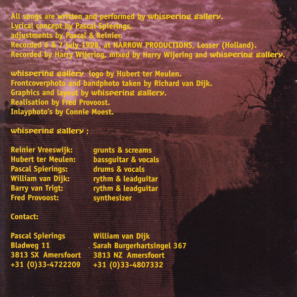 Whispering Gallery : Poems Of A Forgotten Dream (CD, EP)
