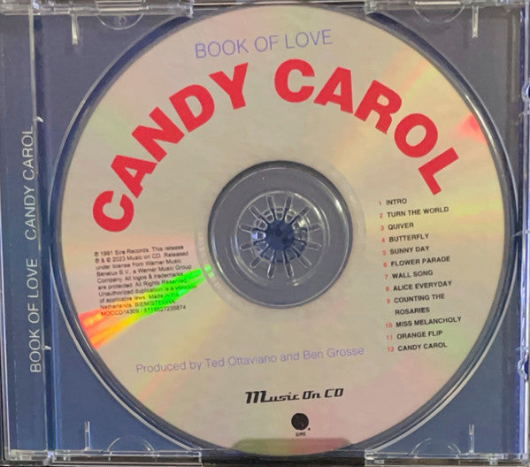 Book Of Love : Candy Carol (CD, Album, RE)