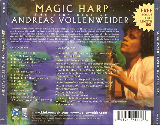 Andreas Vollenweider : Magic Harp (CD, Comp + DVD-V)