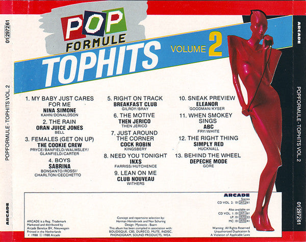 Various : Popformule Tophits - Volume 2 (CD, Comp)