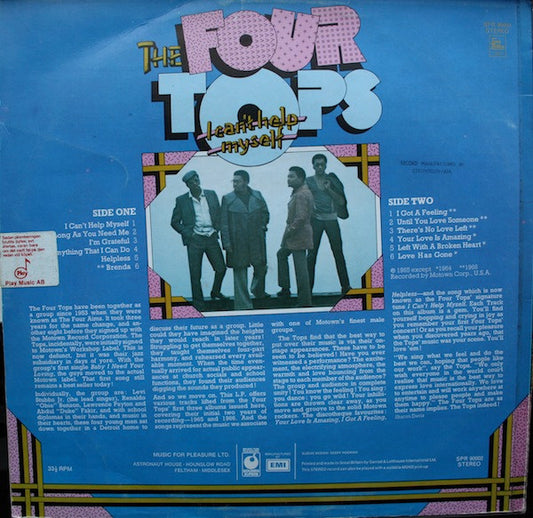 Four Tops : I Can't Help Myself (LP, Comp, Cze)