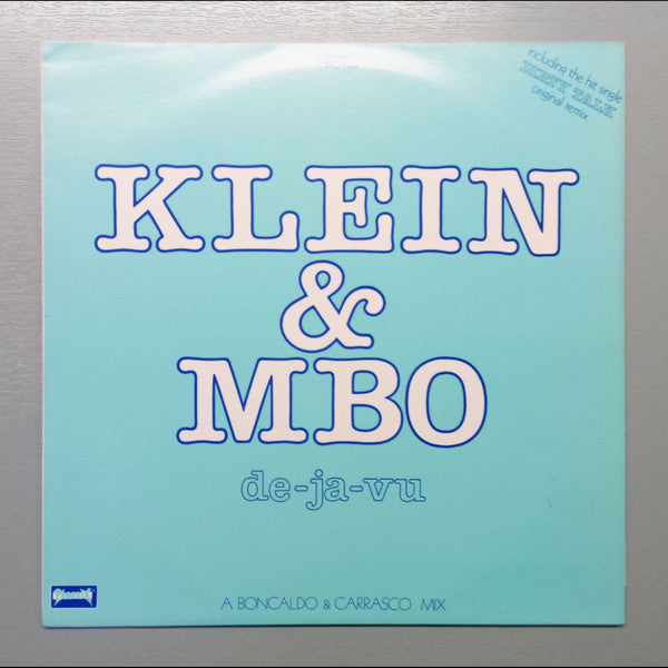 Klein & M.B.O. : De-Ja-Vu (LP, Album, M/Print)