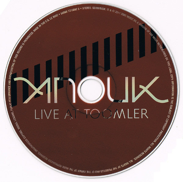 Anouk : Live At Toomler (CD, Album)