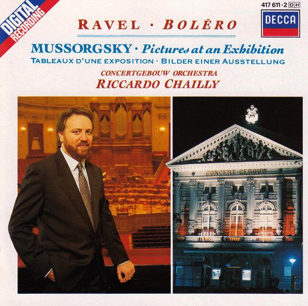Maurice Ravel, Modest Mussorgsky, Concertgebouworkest, Riccardo Chailly : Boléro / Pictures At An Exhibition (CD, Album)