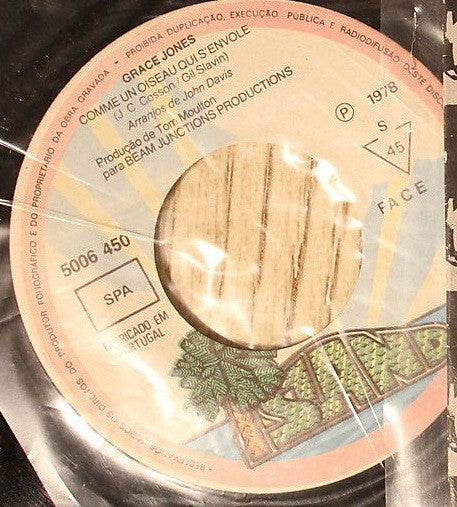 Grace Jones : Do Or Die (7", Single)