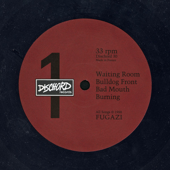 Fugazi : Fugazi (12", EP, $5)