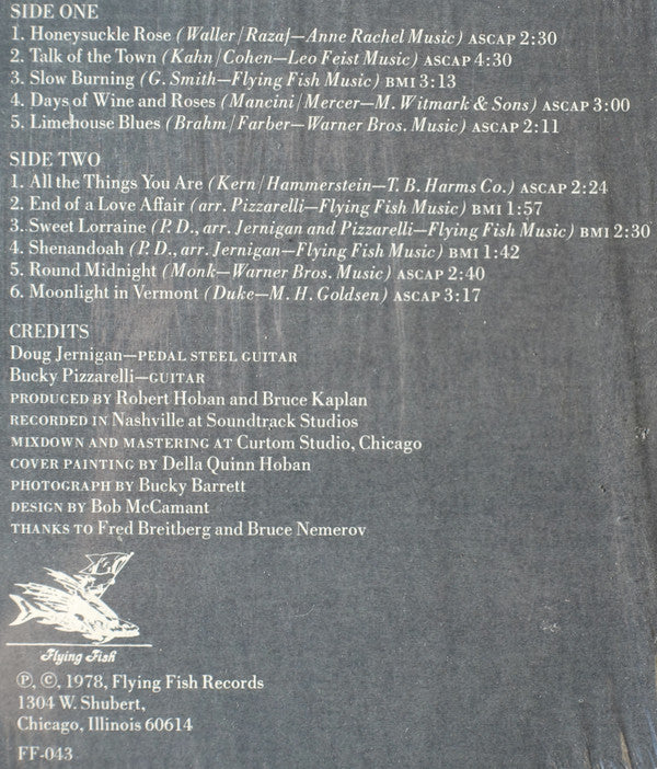 Doug Jernigan And Bucky Pizzarelli : Doug & Bucky (LP, Album)