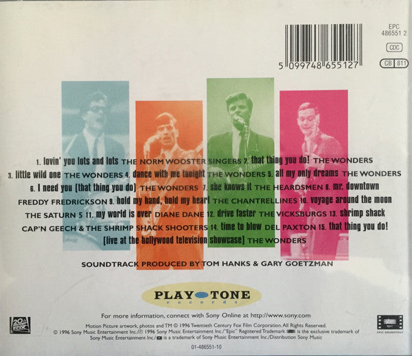 Various : That Thing You Do! - Original Motion Picture Soundtrack (CD, Album)
