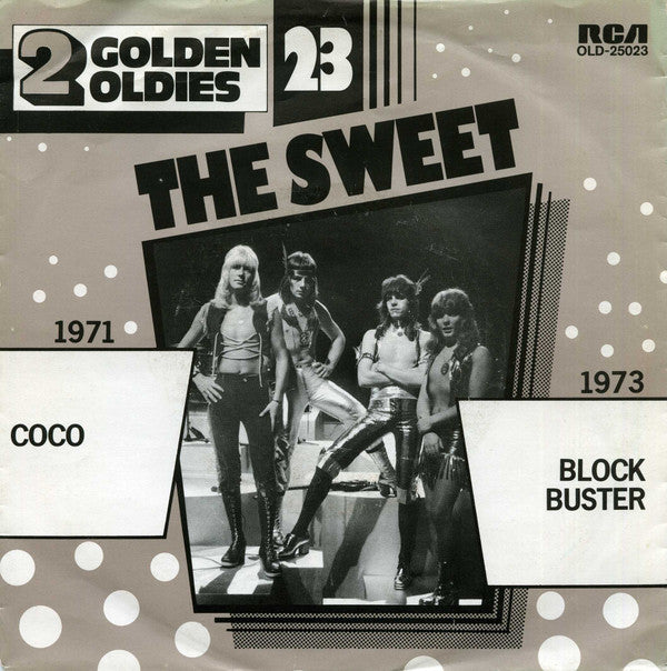 The Sweet : Co Co / Block Buster (7", Single, RE)