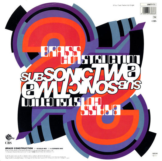 Subsonic 2 : We Go Subsonic / Brass Construction (12", Single)
