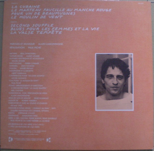 Alain Lamontagne : Souffle (LP, Album)