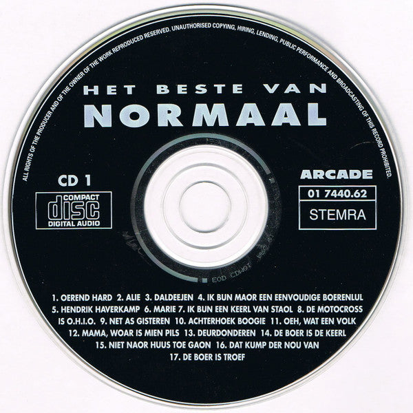 Normaal : Het Beste Van Normaal (2xCD, Comp)