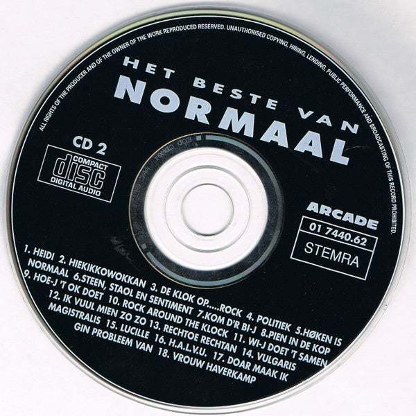 Normaal : Het Beste Van Normaal (2xCD, Comp)