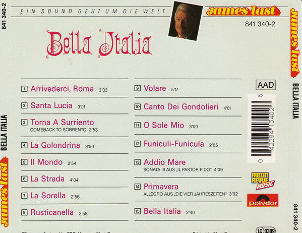James Last : Bella Italia (CD, Comp)