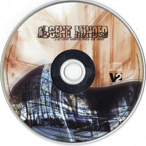 Absent Minded (3) : The Color Between Black And White (CD, Album)