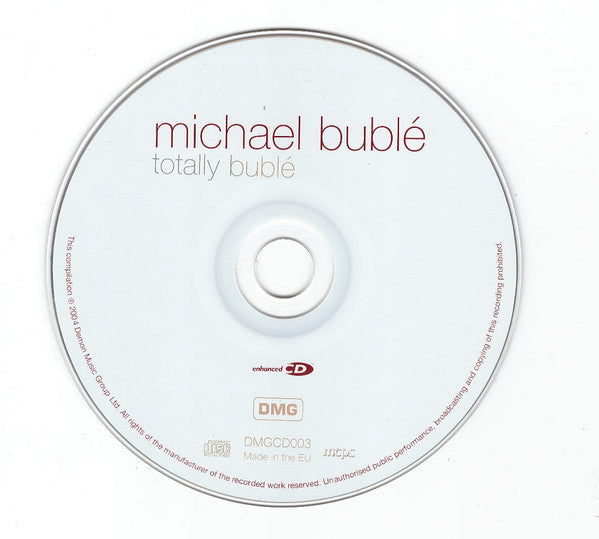Michael Bublé : Totally Bublé (CD, Album, Enh)