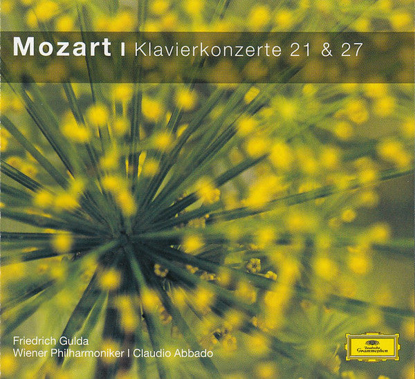 Wolfgang Amadeus Mozart - Friedrich Gulda, Wiener Philharmoniker, Claudio Abbado : Klavierkonzerte 21 & 27 (CD, RE)