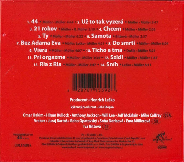 Richard Müller : 44 (CD, Album)
