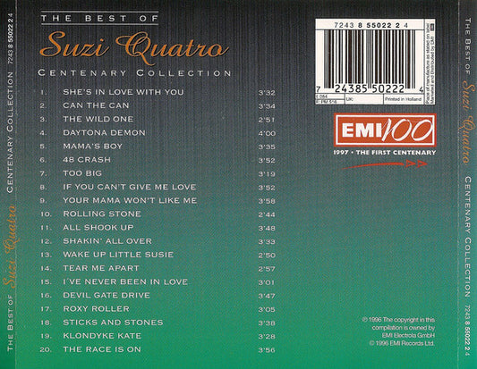Suzi Quatro : The Best Of Suzi Quatro (CD, Comp, RE)
