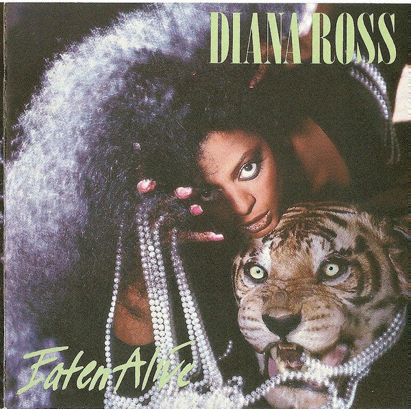 Diana Ross : Eaten Alive (CD, Album, RP)